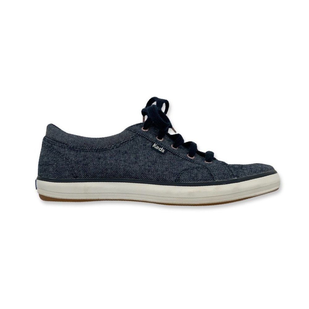 Keds Center III Tie Casual Show Dream Memory Foam Womens 8 Blue - Picture 7 of 9
